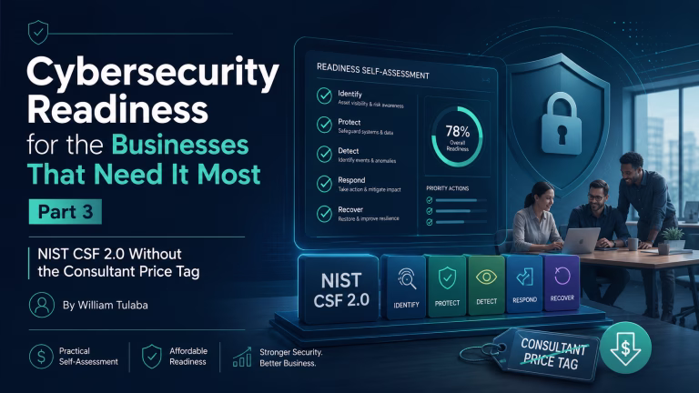 William Tulaba Natick Cybersecurity Readiness - Part 3